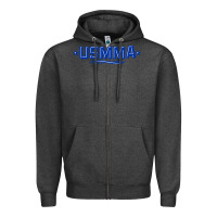 Charcoal Heather The usmma mariners Zipper Hoodie - linhVisuals