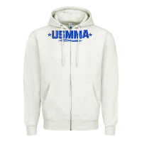 Oatmeal Heather The usmma mariners Zipper Hoodie - linhVisuals