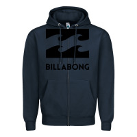 Navy billabong Zipper Hoodie - linhVisuals