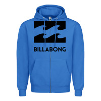 True Royal billabong Zipper Hoodie - linhVisuals