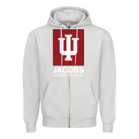 Dove Grey jacobs, school of music Zipper Hoodie - linhVisuals
