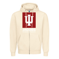 Sandshell jacobs, school of music Zipper Hoodie - linhVisuals