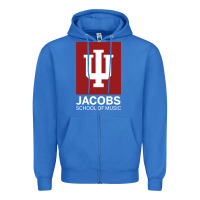 True Royal jacobs, school of music Zipper Hoodie - linhVisuals