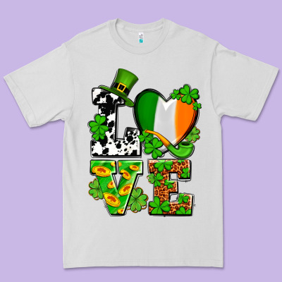 Love St. Patrick's Premium Tee Designed By Oliviacreatesart