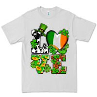 Dove Grey Love St. Patrick's Premium Tee - OliviaCreatesArt