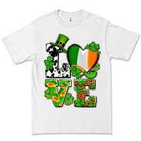 White Love St. Patrick's Premium Tee - OliviaCreatesArt