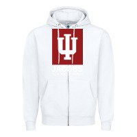 White jacobs, school of music Zipper Hoodie - linhVisuals