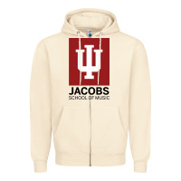 Sandshell jacobs, school of music Zipper Hoodie - linhVisuals