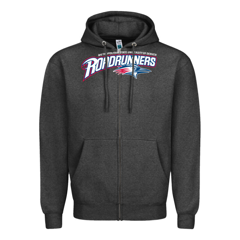 The Msu Denver Roadrunners Zipper Hoodie by linhVisuals | Teevron