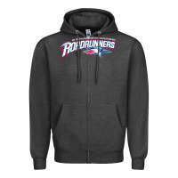 Charcoal Heather The MSU Denver Roadrunners Zipper Hoodie - linhVisuals