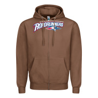 Chestnut The MSU Denver Roadrunners Zipper Hoodie - linhVisuals