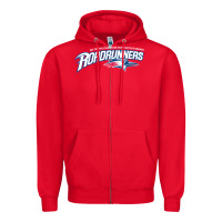 Red The MSU Denver Roadrunners Zipper Hoodie - linhVisuals