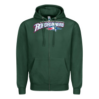 Sports Green The MSU Denver Roadrunners Zipper Hoodie - linhVisuals