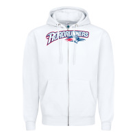 White The MSU Denver Roadrunners Zipper Hoodie - linhVisuals