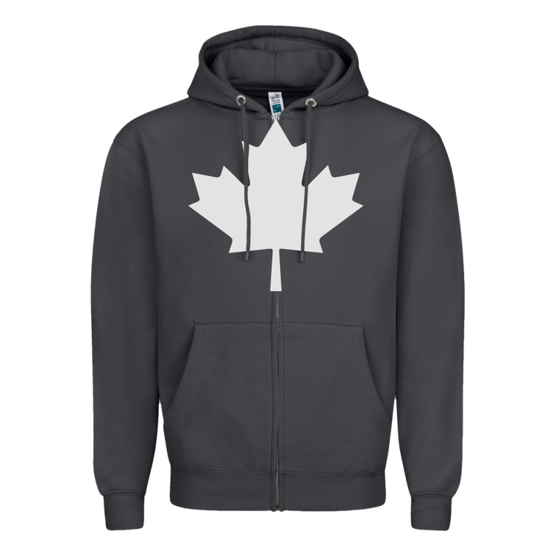 Canada Maple Zipper Hoodie by linhVisuals | Teevron