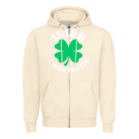 Sandshell irish i was faster Zipper Hoodie - linhVisuals