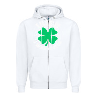 White irish i was faster Zipper Hoodie - linhVisuals