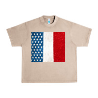 French Oak custom text american flag(used font 'doctrin Urban Heavy Tee - Jasminsmagicworld