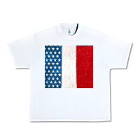 White custom text american flag(used font 'doctrin Urban Heavy Tee - Jasminsmagicworld