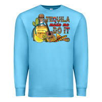 Ocean Blue tequila made me do it Premium Sweatshirt - RanaPortraitStore