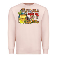 Pale Pink tequila made me do it Premium Sweatshirt - RanaPortraitStore