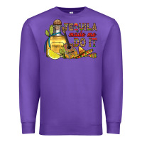 Purple tequila made me do it Premium Sweatshirt - RanaPortraitStore