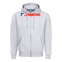 Heather Grey lover-limp-bizkit-fans Zipper Hoodie - linhVisuals