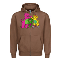 Chestnut barney legendary Zipper Hoodie - linhVisuals