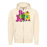 Sandshell barney legendary Zipper Hoodie - linhVisuals