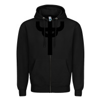 Black red-judas-priest cross Zipper Hoodie - linhVisuals