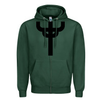 Sports Green red-judas-priest cross Zipper Hoodie - linhVisuals