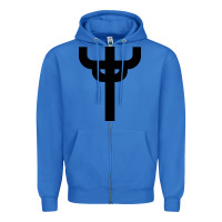 True Royal red-judas-priest cross Zipper Hoodie - linhVisuals