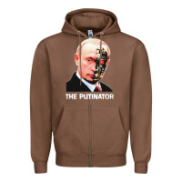 Chestnut official the putinator Zipper Hoodie - linhVisuals