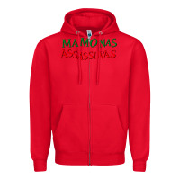 Red the-mamonas-assassinas mamonas assassinas Zipper Hoodie - linhVisuals