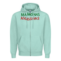 Seafoam the-mamonas-assassinas mamonas assassinas Zipper Hoodie - linhVisuals