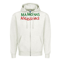 Oatmeal Heather the-mamonas-assassinas mamonas assassinas Zipper Hoodie - linhVisuals