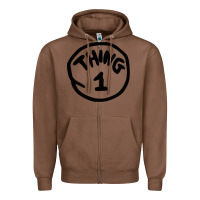 Chestnut thing 1 thing 2 buddies lover Zipper Hoodie - linhVisuals