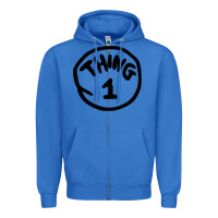 True Royal thing 1 thing 2 buddies lover Zipper Hoodie - linhVisuals