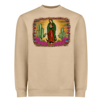 Mushroom western our lady of Guadalupe Heavyweight Sweatshirt - JahusDesignShop