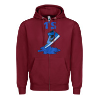 Burgundy 1 retro high og dark marina blue tee shoes dripping got em t shirt Zipper Hoodie - linhVisuals