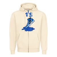 Sandshell 1 retro high og dark marina blue tee shoes dripping got em t shirt Zipper Hoodie - linhVisuals