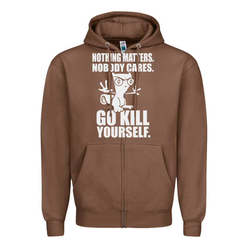 Kill Yourself Classic Foamy The Squirrel Zipper Hoodie by linhVisuals | Teevron