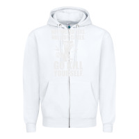 White kill yourself classic foamy the squirrel Zipper Hoodie - linhVisuals
