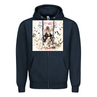 Navy In THis Moment Zipper Hoodie - linhVisuals