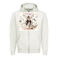 Oatmeal Heather In THis Moment Zipper Hoodie - linhVisuals