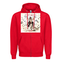Red In THis Moment Zipper Hoodie - linhVisuals