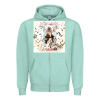 Seafoam In THis Moment Zipper Hoodie - linhVisuals