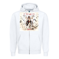White In THis Moment Zipper Hoodie - linhVisuals
