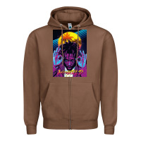 Chestnut concert wrld Zipper Hoodie - linhVisuals