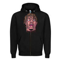 Black art of juice rap Zipper Hoodie - linhVisuals